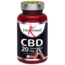 Foto van Lucovitaal Cannabidiol CBD 20 mg