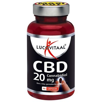 Lucovitaal Cannabidiol CBD 20 mg