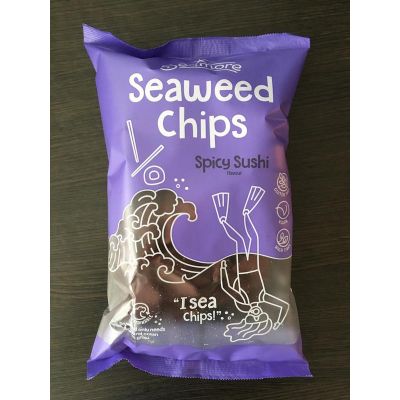 Seamore Zeewier tortilla chips spicy sushi 135 gram - Zoutjes/chips
