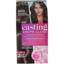 Foto van Loreal Casting creme gloss 500 Cafe lungo
