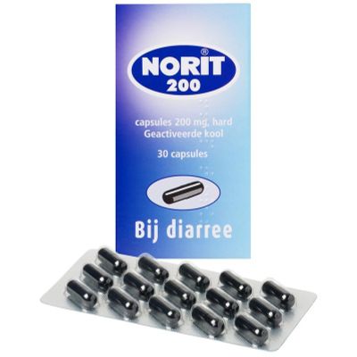 Foto van Norit 200 mg