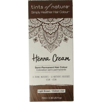 Tints Of Nature Henna cream light brown semi permanent
