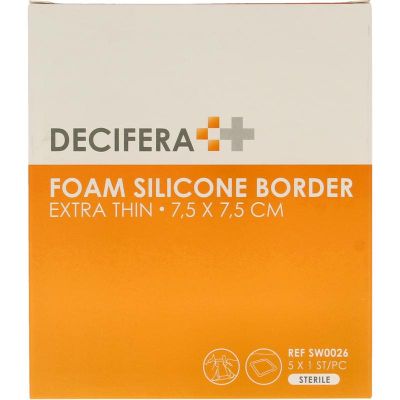Decifera Foam border 7.5 x 7.5cm