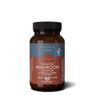 Terranova Fermented mushroom complex 50 Vegetarische capsules - Overige vitaminen/mineralen