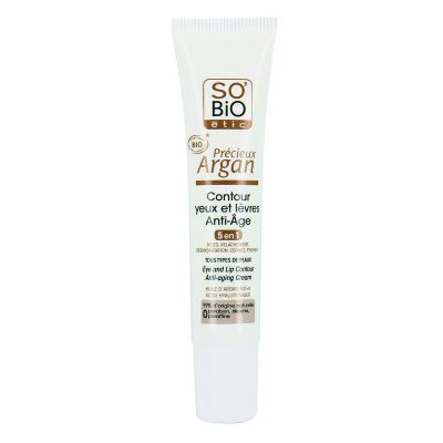 So Bio Etic Argan anti-aging eye lip contour 15 Milliliter - Oogverzorging