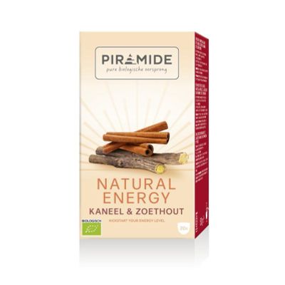 Piramide Natural energy bio 20 zakjes - Thee