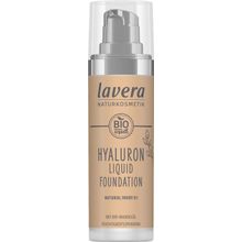 Foto van Lavera Hyaluron liquid foundation natural ivory 01 bio