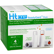 Foto van Ht One ReadyGard Duo veiligheidspennaald 32G 4mm