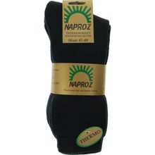 Naproz Thermo sokken blauw maat 47-49 Foto van Naproz Thermo sokken blauw maat 47-49