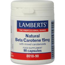 Foto van Lamberts Vitamine A 15 mg natuurlijke (beta caroteen)