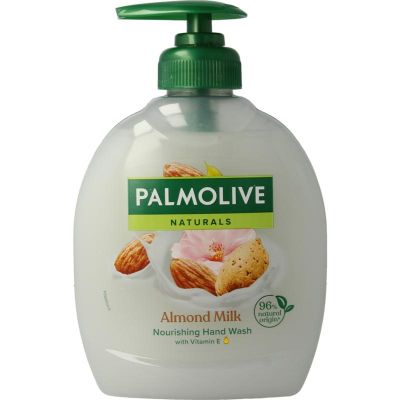 Palmolive Naturals handzeep melk&amandel Palmolive Naturals handzeep melk&amandel 300 Milliliter - Handverzorging