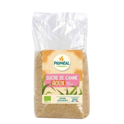 Primeal Bruine rietsuiker bio Primeal Bruine rietsuiker bio 1000 gram - Overig reform/levensmiddelen