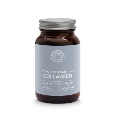 Mattisson Collageen peptan type IIm Mattisson Collageen peptan type IIm 60 vegicaps - Overige vitaminen/mineralen