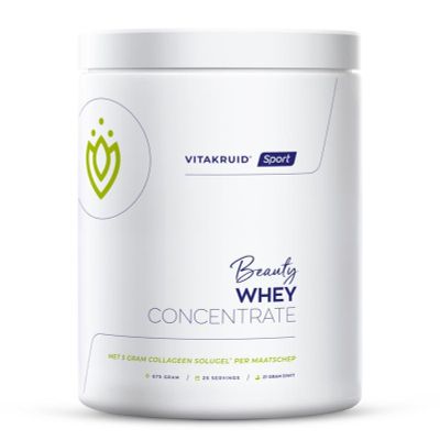 Vitakruid Beauty whey protein + collagen 675 Gram - Algemeen