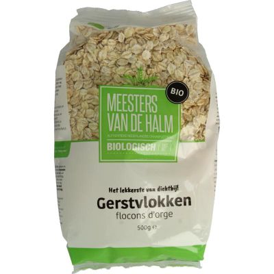 De Halm Gerstevlokken 500 gram - Voeding