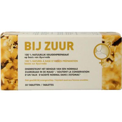 Bij zuur 50 tabletten - Ayurveda