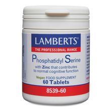 Foto van Lamberts Phosphatidyl serine 100 mg