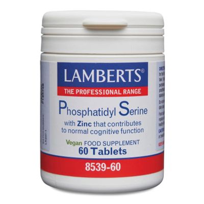 Lamberts Phosphatidyl serine 100 mg 60 tabletten - Overige vitaminen/mineralen