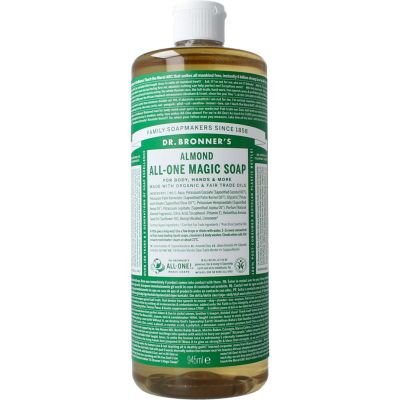 DR Bronners Liquid soap amandel 945 Milliliter - Zeep
