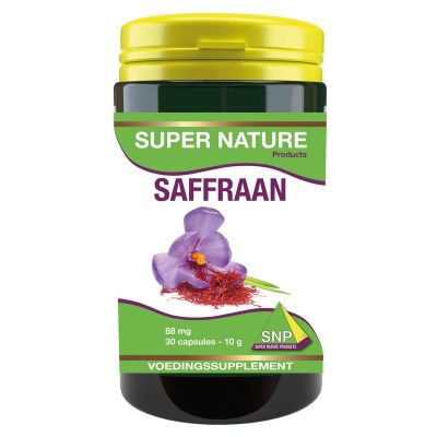 SNP Saffraan 88 mg 30 capsules - Fytotherapie