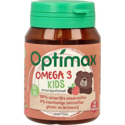 Optimax Kinder omega 3 sinaasappel