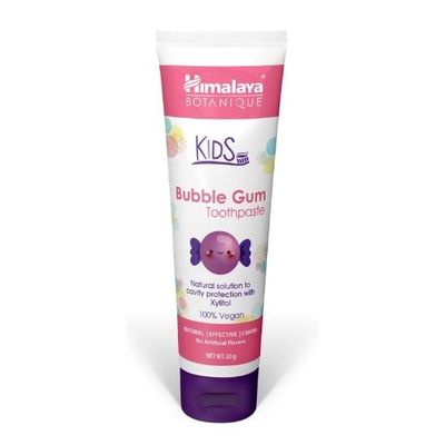 Himalaya Botanique kids tandpasta bubble gum 80 gram - Tandpasta
