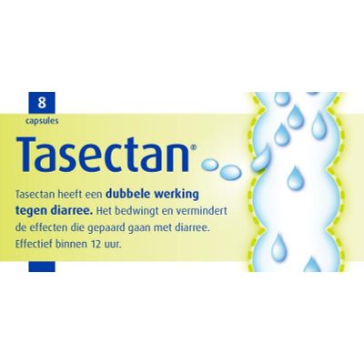 Tasectan capsules 8 capsules - Diarree
