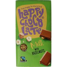 Foto van Happy Chocolate Milk hazelnut bio