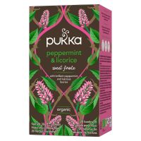 Pukka Org. Teas Peppermint & licorice herb