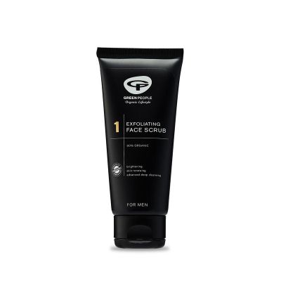 Foto van Green People Men face scrub exfoliating
