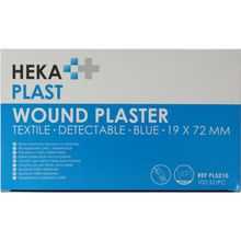 Hekaplast Pleister detectable 19 x 72 Foto van Hekaplast Pleister detectable 19 x 72