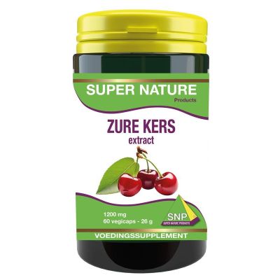 SNP Zure kers extract 1200 mg 60 Vegetarische capsules - Fytotherapie