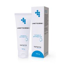 Bipharma Lanettecreme I tube in vouwdoos Foto van Bipharma Lanettecreme I tube in vouwdoos