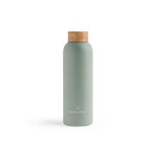 Foto van Waterdrop Roestvrijstalen drinkfles pastel olive matt 600ml