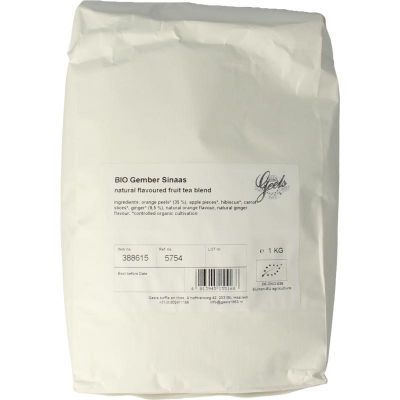 Geels Gember sinaasappel bio 1 kilogram - Thee