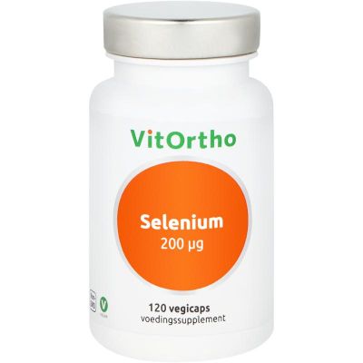 Vitortho Selenium 200mcg 120 vegetarische capsules - Mineralen enkel