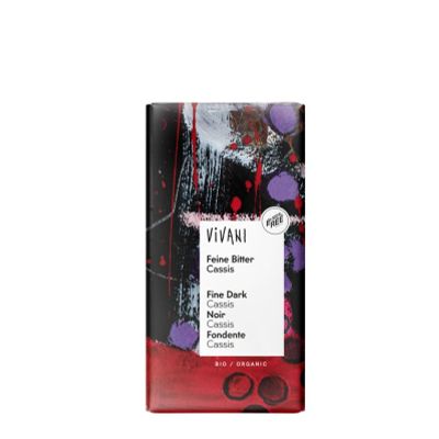 Chocolade fine dark cassis 100 gram - Snoep en chocola
