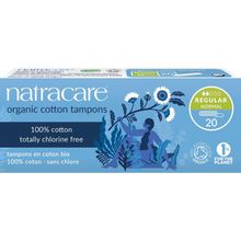 Natracare Tampons katoen normaal Foto van Natracare Tampons katoen normaal