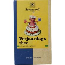 Foto van Sonnentor Verjaardagsthee bio