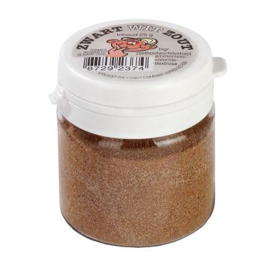 Zwart wit zout 25 gram - Snoep en chocola