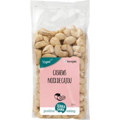 Terrasana Cashewnoten ongeroosterd zonder zout