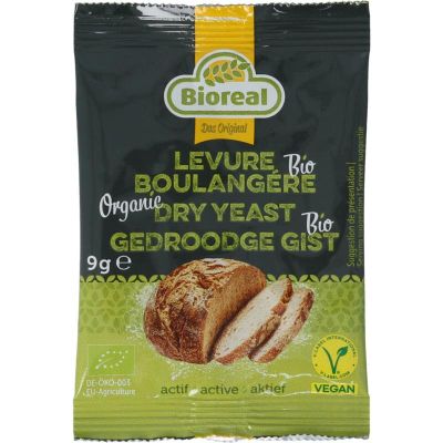 Bioreal Gist gedroogd 9 gram - Overig reform/levensmiddelen