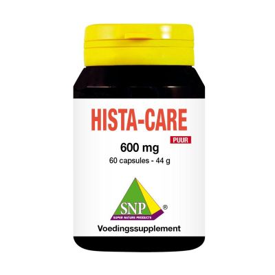 SNP Hista-care 600 mg puur SNP Hista-care 600 mg puur 60 capsules - Overige vitaminen/mineralen