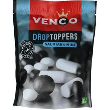 Foto van Venco Droptoppers salmiak mint