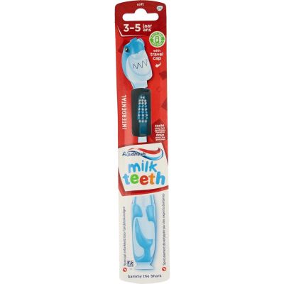 Aquafresh Tandenborstel melktanden soft 1 stuks - Tandenborstel
