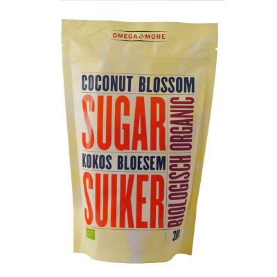 Omega & More Kokosbloesemsuiker bio 300 gram - Overig reform/levensmiddelen
