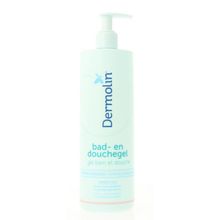 Foto van Dermolin Bad en douchegel