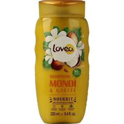 Lovea Shampoo Monoi & Shea Lovea Shampoo Monoi & Shea 250 Milliliter - Shampoo