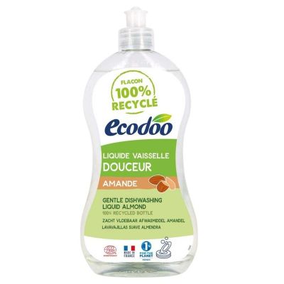 Foto van Ecodoo Afwasmiddel en handzeep zacht 2 in 1 amandel
