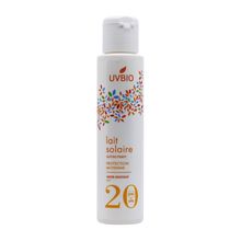 Foto van Uvbio Sunscreen SPF 20 Bio (water resistant)